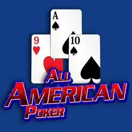 All American Poker casino game by RTG (Reel Time Gaming) – featured logo at Bruce Bet Casino