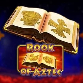 Book of Aztec logo by Amatic Industries at Bruce Bet CasinoBook of Aztec
