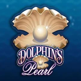Dolphins Pearl slot logo by Novomatic at Bruce Bet Casino
