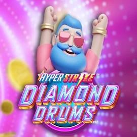 Hyper Strike Diamond Drums game by Gameburger Studios – logo hosted on Bruce Bet Casino