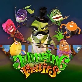 Jumping Fruits logo – Slots by Wazdan at Bruce Bet Casino