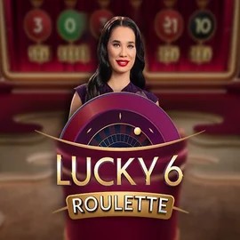 Lucky 6 Roulette casino game by Pragmatic Play – featured logo at Bruce Bet Casino
