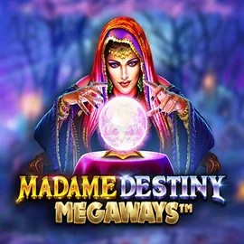Madame Destiny Megaways logo by Pragmatic Play at Bruce Bet Casino