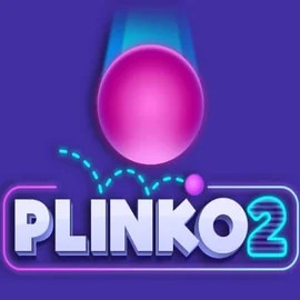 Plinko 2 slot logo by BGAMING at Bruce Bet CasinoPlinko 2