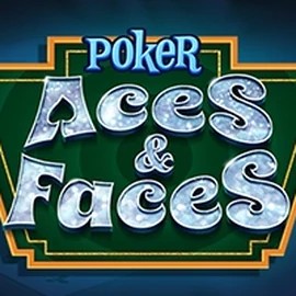 Logo of Poker Aces & Faces (Nucleus Pyramid Poker) from Nucleus Gaming at Bruce Bet Casino