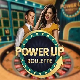 PowerUP Roulette logo – Live Casino by Pragmatic Play at Bruce Bet Casino