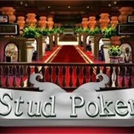Stud Poker 3D slot logo by iSoftBet at Bruce Bet Casino
