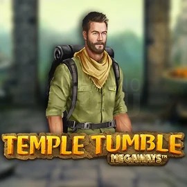 Temple Tumble Megaways logo by Relax Gaming at Bruce Bet CasinoTemple Tumble Megaways