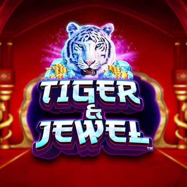 Tiger and Jewel slot logo by Greentube at Bruce Bet Casino