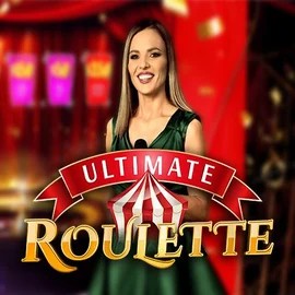 Ultimate Roulette slot icon by Ezugi, available at Bruce Bet Casino